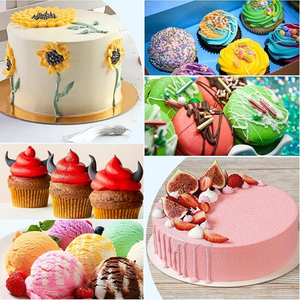 10ml und 30ml Probe essbarer wasser löslicher 24-Mischpigment-Farbstoff für die Kuchen dekoration - Product Image 4