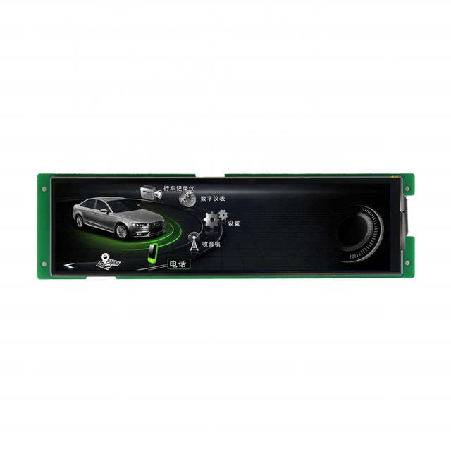 Resolution 1920*480 Capacitive Touch Screen 8.8'' TFT LCD Flexible LCD Screen Module For Machinery