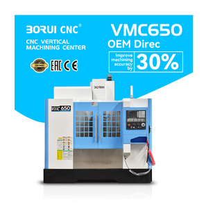 <span class=keywords><strong>Centre</strong></span> d'usinage vertical CNC compact 3 axes BORUI VMC650 avec broche taïwanaise et système <span class=keywords><strong>de</strong></span> changement d'outils automatique - Product Image 1