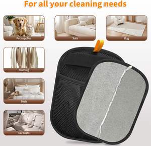 Guante Removedor de Pelo de Mascotas Electrostático de Cinco Dedos, Actualizado en 2025, Herramienta Reutilizable para Perros y Gatos, Eficaz para Sofás y Automóviles - Product Image 4