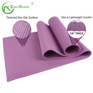Zhensheng süper yumuşak <span class=keywords><strong>PVC</strong></span> <span class=keywords><strong>Yoga</strong></span> minderi özelleştirilebilir 5mm & 6mm kalınlığı çeşitli renkler mevcut - Product Image 2