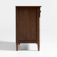Table de chevet petit tiroir commode chevet meubles table d'appoint pour chambre bois brun rustique