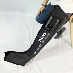 Masajeador de piernas recargable profesional Zoshine, bomba de recuperación deportiva, botas con mangas de compresión de aire, máquina de terapia de masaje - Product Image 6