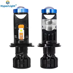 HyperLight-faro led para coche, lente P5, bombillas H7, 55W, 8000Lm, proyector, 12v, 6000k