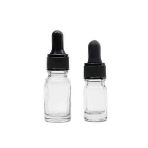 Chai Tinh Dầu Nhỏ Giọt Tinh Chất Thủy Tinh Trong Suốt Nhà Cung Cấp Nhà Máy Chai Rỗng 10Ml Thủy Tinh Rỗng + Ống Nhỏ Giọt Nhựa + Ống ThủY Tinh - Product Image 2