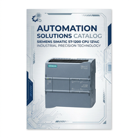 Controlador PLC Siemens S7-1200 Nuevo, 6ES7214-1AG40-0XB0 CPU 1214C 14DI 10DO 2AI DC 20.4 -28.8V 150KB Memoria Módulo CPU