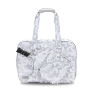 Muestra gratuita: Mochila grande de tenis para hombre y mujer con capacidad para 2 raquetas y espacio separado para zapatos, ideal para pickleball y bádminton. - Product Image 3