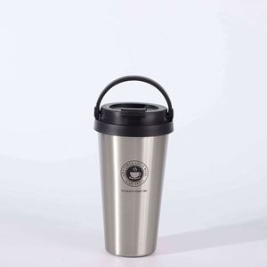 Stainless Steel Travel Mug With <b>Large</b> Capacity and Vacuum Insulation for Coffee Drinking - Product Image 5