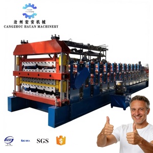 Machine de production entièrement automatique de tuiles de cloison interne à 3 couches pour toitures et façades de centres commerciaux - Product Image 1