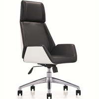 Échantillon gratuit, vente en gros, chaise de direction de bureau, nouvelle chaise de bureau en maille réglable, chaise ergonomique de direction, moderne, luxe, noire