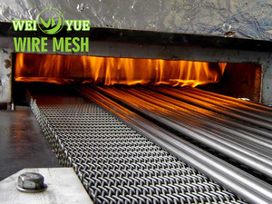 Kim loại chống ăn mòn 304 316 thép không gỉ xoắn ốc Chuỗi liên kết que bánh xích dây lưới băng tải - Product Image 5