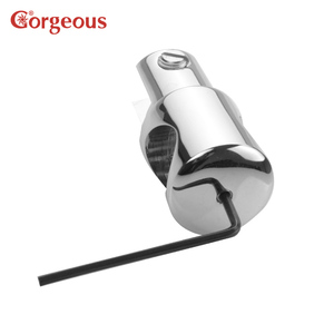 Connecteur de verre et <span class=keywords><strong>tringle</strong></span> de porte <span class=keywords><strong>coulissante</strong></span> robuste en alliage de zinc moderne <span class=keywords><strong>pour</strong></span> salle de bain, idéal <span class=keywords><strong>pour</strong></span> les applications hôtelières et les fenêtres. - Product Image 2