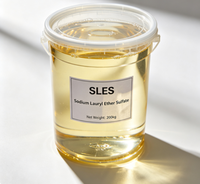 مادة CAS 68585-34-2 EINECS 209-553-4 Xilei متعددة الأغراض SLES 70% مادة خافضة للتوتر السطحي أنيونية، مادة خام للمستحضرات التجميلية والمنظفات، متوفرة بالجملة