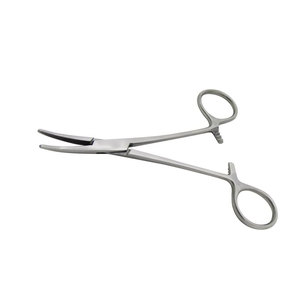 Premium Top Quality Customized Color Plus Logo Surgical Instrument Hemostatic Forceps 180 mm Curved Hemostatic Clamps Surgical - Product Image 2