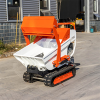 Hochwertiger HT-D500 Raupen-Minidumper 500kg Minidumper mit Kettenantrieb