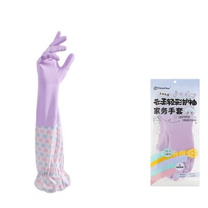 ถุงมือล้างจานไททันไฟน์วันพีซ 50 ซม. กันน้ำ สำหรับทำความสะอาดครัวเรือน ซักผ้า - Product Image 3