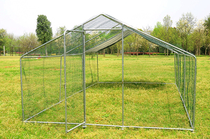 Gallinero de Acero Galvanizado para Exteriores con Cubierta Impermeable, Suministro de Fábrica - Product Image 2