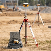 Hi-Target V5 V600L Rover GNSS RTK Laser Dual-Camera Visual Stakeout IMU Tilt Survey GPS Receiver Akurasi 2cm IP68 4G WiFi