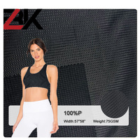 Produit populaire Chunya Textile trou tissu 100% P tissu respirant adapté aux vestes et vêtements de sport