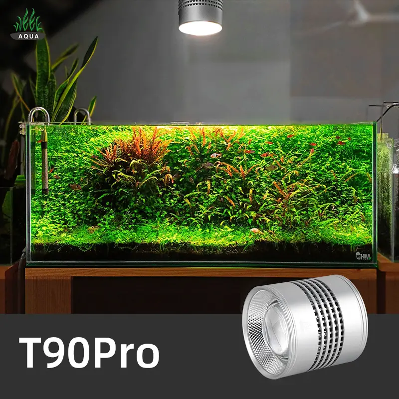 Sunsun EXW — accessoire d'éclairage à led COB, intensité variable 90w, pour plante d'aquarium d'eau douce, système d'éclairage pour plante