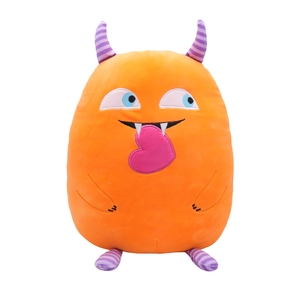 Kawaii mostro peluche peluche peluche peluche con simulazione di espressione del sorriso per bambini - Product Image 5