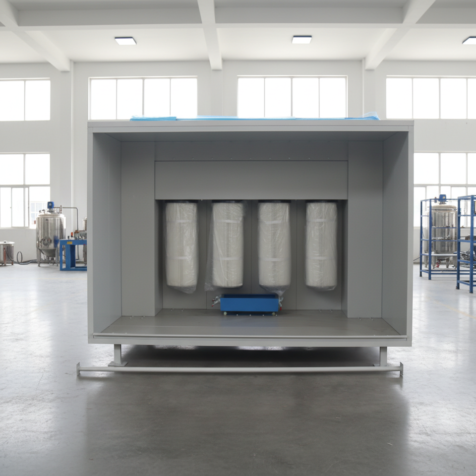 2026 Manual Electrostatic Powder Coating Spray Booth Metal Coating ...