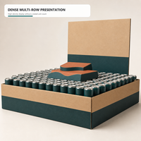 Boîte de présentation PDQ personnalisée pour produits de batterie, emballage pour présentoir de comptoir de vente au détail
