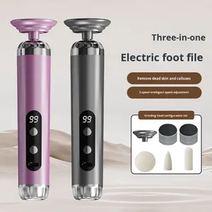 Lime électrique sans fil pour les pieds, lime automatique rechargeable pour les pieds, outil de pédicure, lime pour les callosités des pieds - Product Image 2