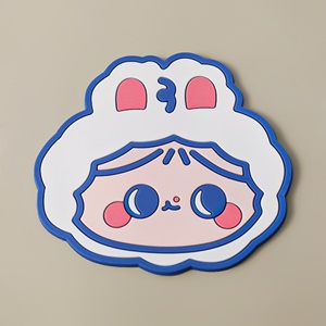 Tapis en silicone personnalisé, promotionnel, mignon, en forme de dessin animé, résistant à la chaleur, respectueux de l'environnement, multifonctionnel, pour le café - Product Image 6