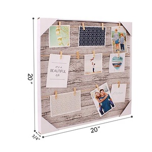 Cadre <span class=keywords><strong>photo</strong></span> en bois personnalisable avec clip corde Design créatif pour la décoration intérieure Cadre <span class=keywords><strong>photo</strong></span> <span class=keywords><strong>Funia</strong></span> fait à la main avec logo personnalisé - Product Image 2