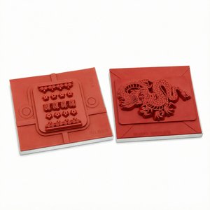 Molde de estampado en caliente de silicona personalizado de fábrica para piezas de plástico inyectado, troquel de impresión de lámina metálica para superficies plásticas - Product Image 3