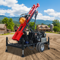 Foreuse portable diesel pour puits d'eau – Machine efficace pour forage profond, idéale pour l'irrigation agricole, domestique et les applications géothermiques