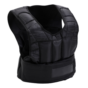 <span class=keywords><strong>Gilet</strong></span> <span class=keywords><strong>lesté</strong></span> de musculation de haute qualité en nylon noir pour la salle de sport à domicile, 10 kg - Product Image 1