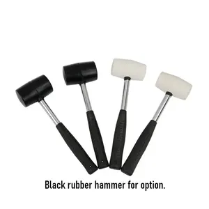 16oz Soft White Color Head Rubber Sledge Hammer
