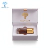 Boîte à Huiles Essentielles en Mousse EVA avec Insert en Mousse, Vente en Gros, Boîte à Parfum Blanche Personnalisée, Emballage en Carton Rigide, Boîte Cadeau à Rabat