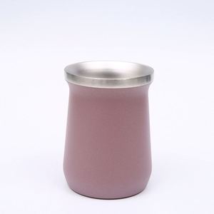 Vaso de Metal para Yerba Mate de 8oz/240ml, de Doble Pared, Aislado, de Acero Inoxidable, para Uso Diario en el Hogar - Product Image 2