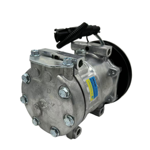 Compresor SD7H17 1PK con ranura, compresor de aire acondicionado de 24V, compresor de refrigeración para vehículos, compresor de aire acondicionado para cabina de camión - Product Image 2