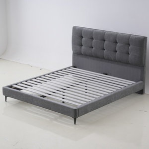 Base de Cama Moderna Ajustable Tapizada con Cubierta de Tela, Soporte de Madera Sólida, Tamaño Personalizado - Product Image 6