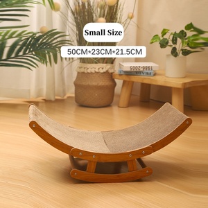 Rascador para gatos 2025 con cama vibratoria, cartón corrugado, madera, resistente a los arañazos, juguete para eliminar la <span class=keywords><strong>caspa</strong></span>, arañazos para gatos - Product Image 5