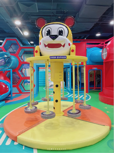Équipement de terrain de jeu intérieur à thème personnalisé pour enfants Centre de jeu en plastique souple avec piscine à balles - Product Image 4