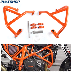 Couleurs personnalisées - Design élégant pour le <span class=keywords><strong>KTM</strong></span> <span class=keywords><strong>690</strong></span> Duke 2013, 2014, 2015, <span class=keywords><strong>2016</strong></span>, 2017 et 2018, garde-moteur de cadre et barres anti-chute - Product Image 2
