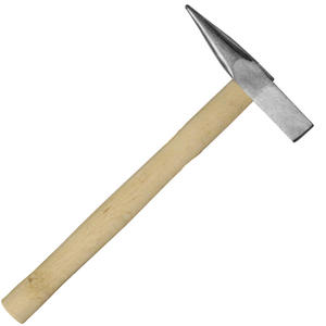 Marteau pointu en acier au carbone à manche en bois pour le polissage des sels de soudure, vente en gros directe d'usine - Product Image 2