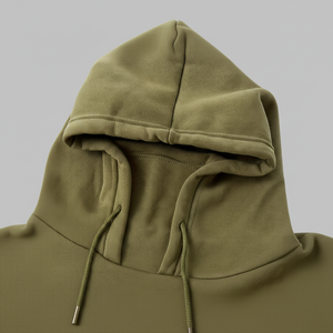 Nouvelle Collection – Style Tendance – Sweats à Capuche en Coton Polaire Délavé Couleur Unie Personnalisable pour l'Hiver - Product Image 1