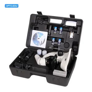 OPTO-EDU A11.1512 Digital Student Biological Microscope Gift Set