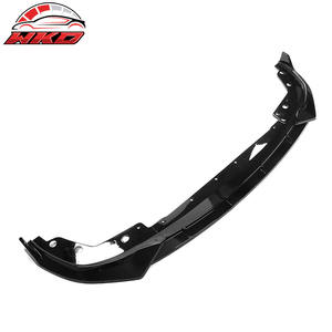 Lèvre de pare-chocs avant pour BMW G20 Série 3 M Sport M340i 2023-2026 Spoiler IKON Noir brillant - Accessoires automobiles PP - Product Image 4