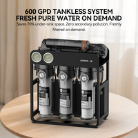 Système d'osmose inverse sans réservoir alcalin 600 GPD à 6 étapes OEM/ODM, purificateur d'eau potable directe par osmose inverse