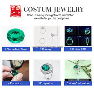 Женское кольцо из муассанита, 925, 0,5ct - Product Image 5