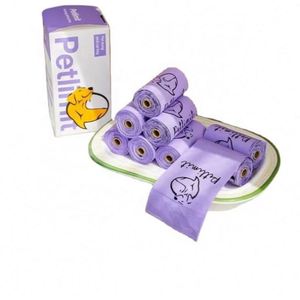 Sac à déjections pour animaux de compagnie biodégradable à 100 %, certifié écologique, en rouleau, pour chiens et chats, modèle 2026, vente chaude - Product Image 1