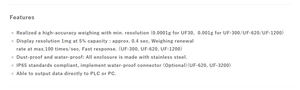 Shinko vibra uF ชุดห้องทดลองสมดุลสำหรับมาตรวิทยาประกอบ - Product Image 3