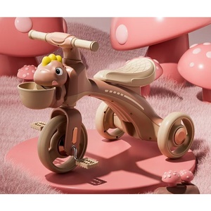 Tricycles pour enfants à bas prix, best-sellers, avec poignée de poussée, draisienne, voiture multifonctionnelle, tricycle bébé - Product Image 4